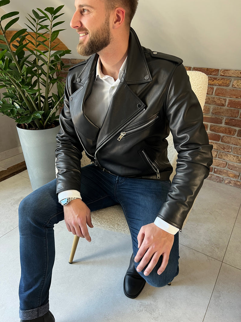 Ramoneska męska David / czarna