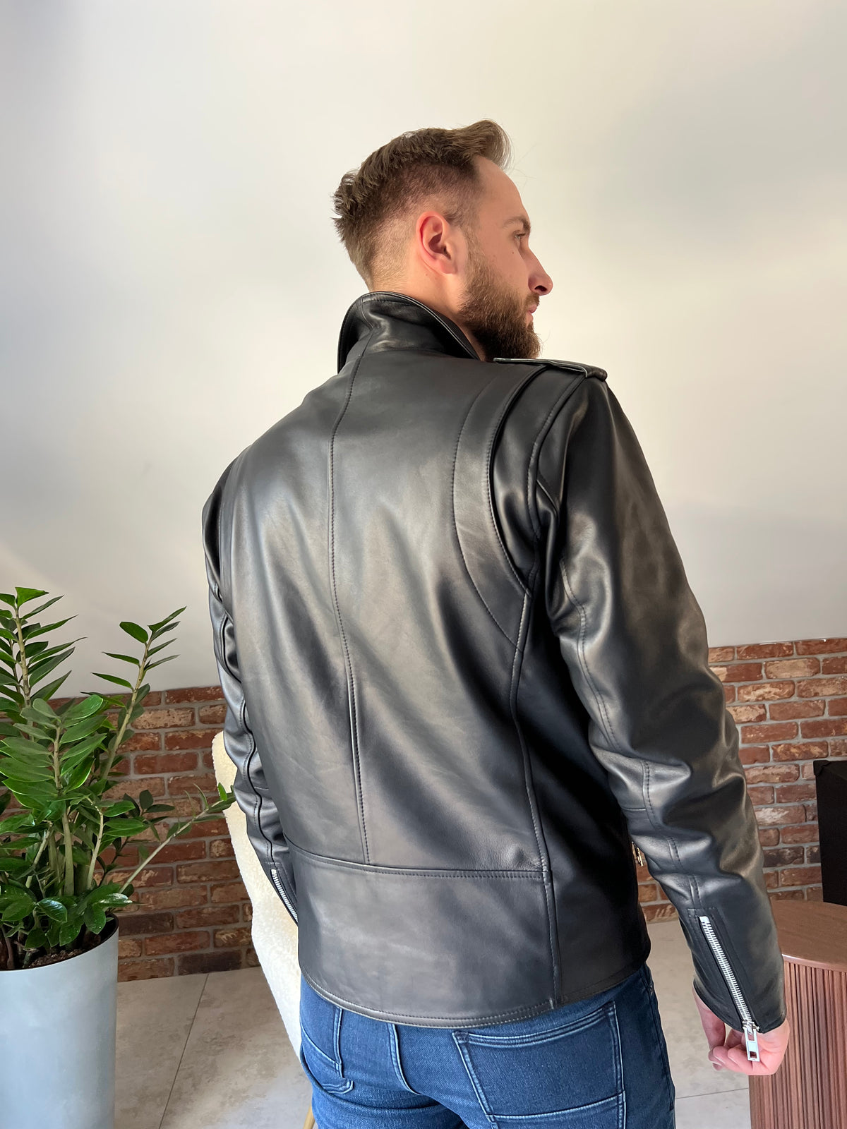 Ramoneska męska David / czarna