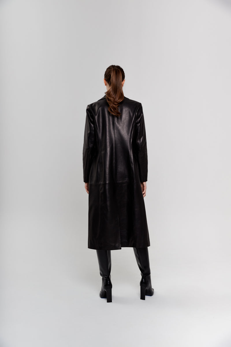 Płaszcz dwurzędowy Michael / czarny