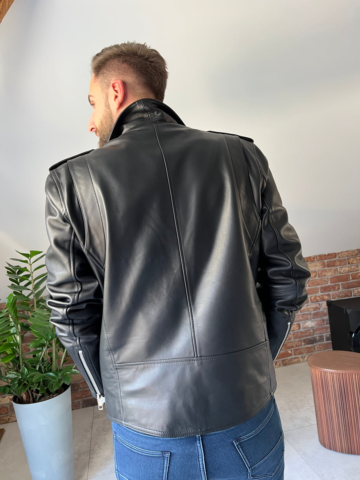 Ramoneska męska David / czarna