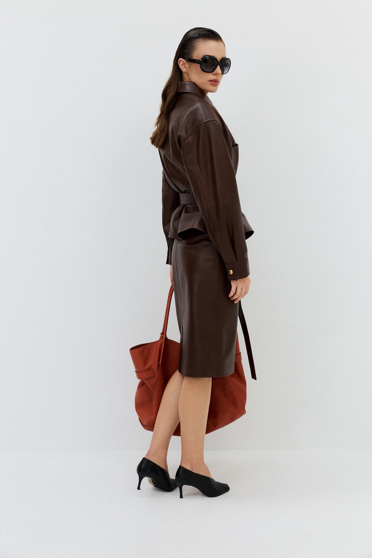 Kurtka Theresa / brąz