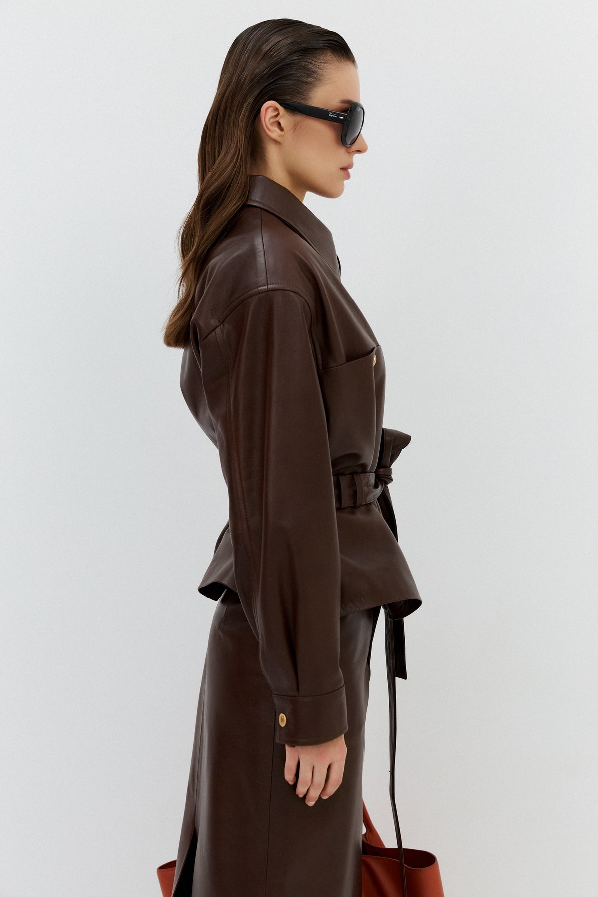 Kurtka Theresa / brąz