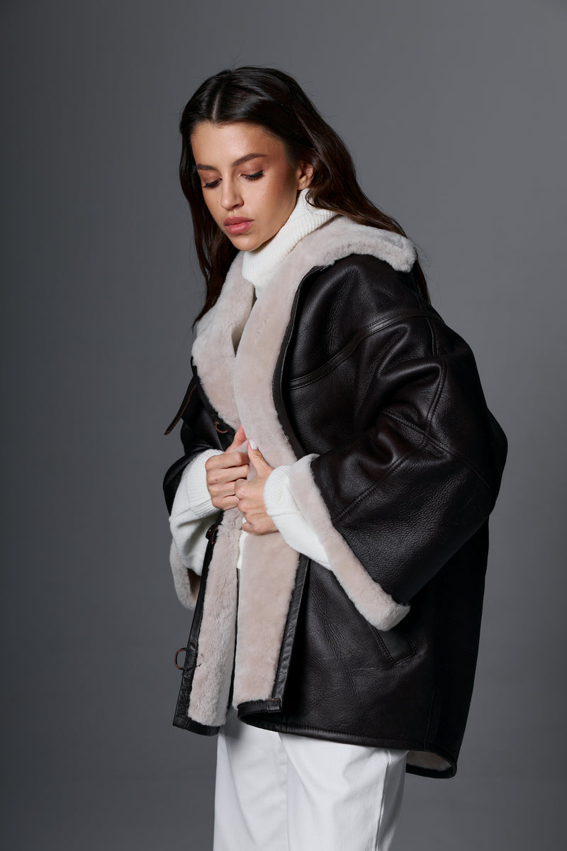 Kożuch Paul / brąz