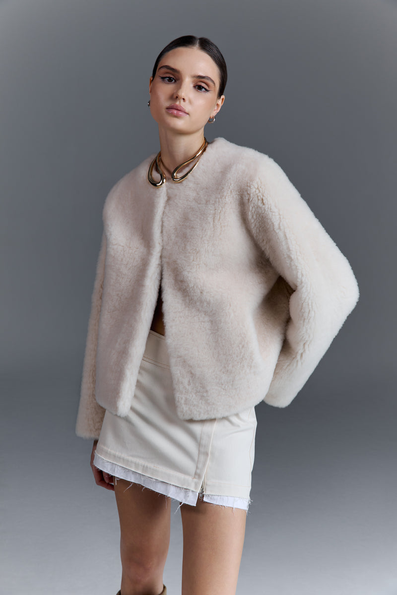 Kożuch Classic / cream