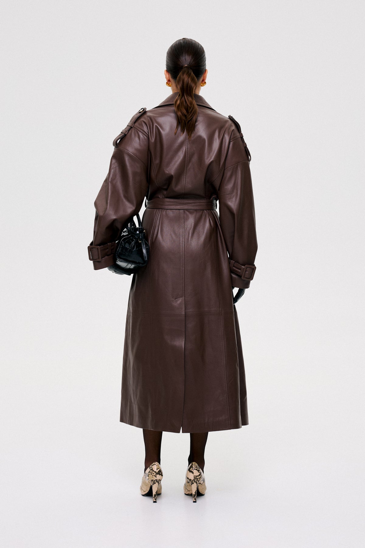 Płaszcz Amos / czekolada