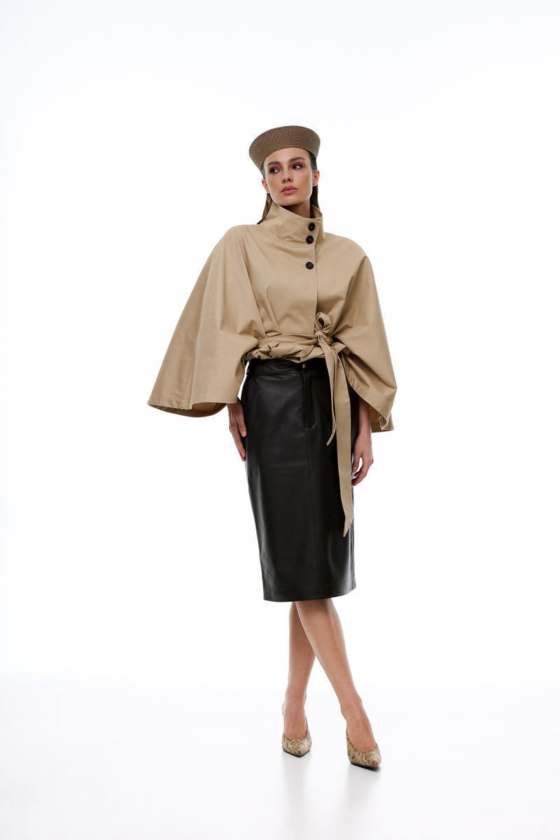 Spódnica midi / zieleń