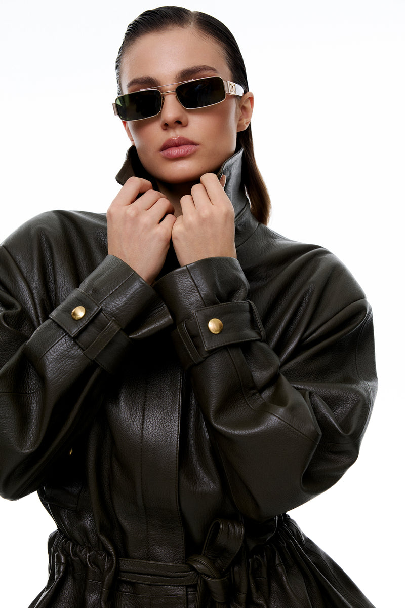 Kurtka Helen / zieleń texture