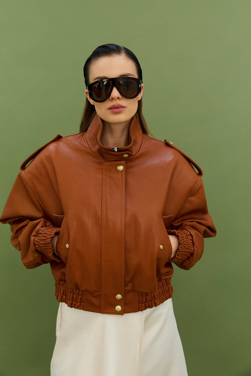 Bomber Ariel II / karmel texture