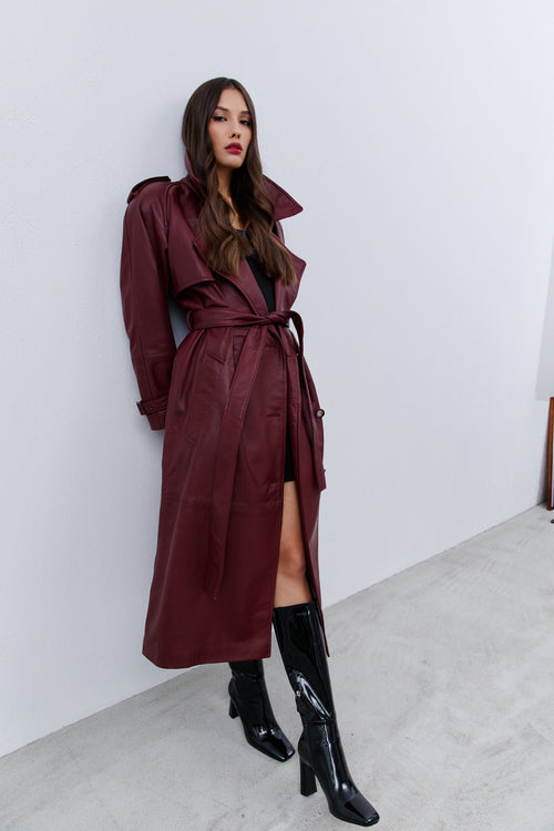 Płaszcz z poduszkami Daniel / cherry