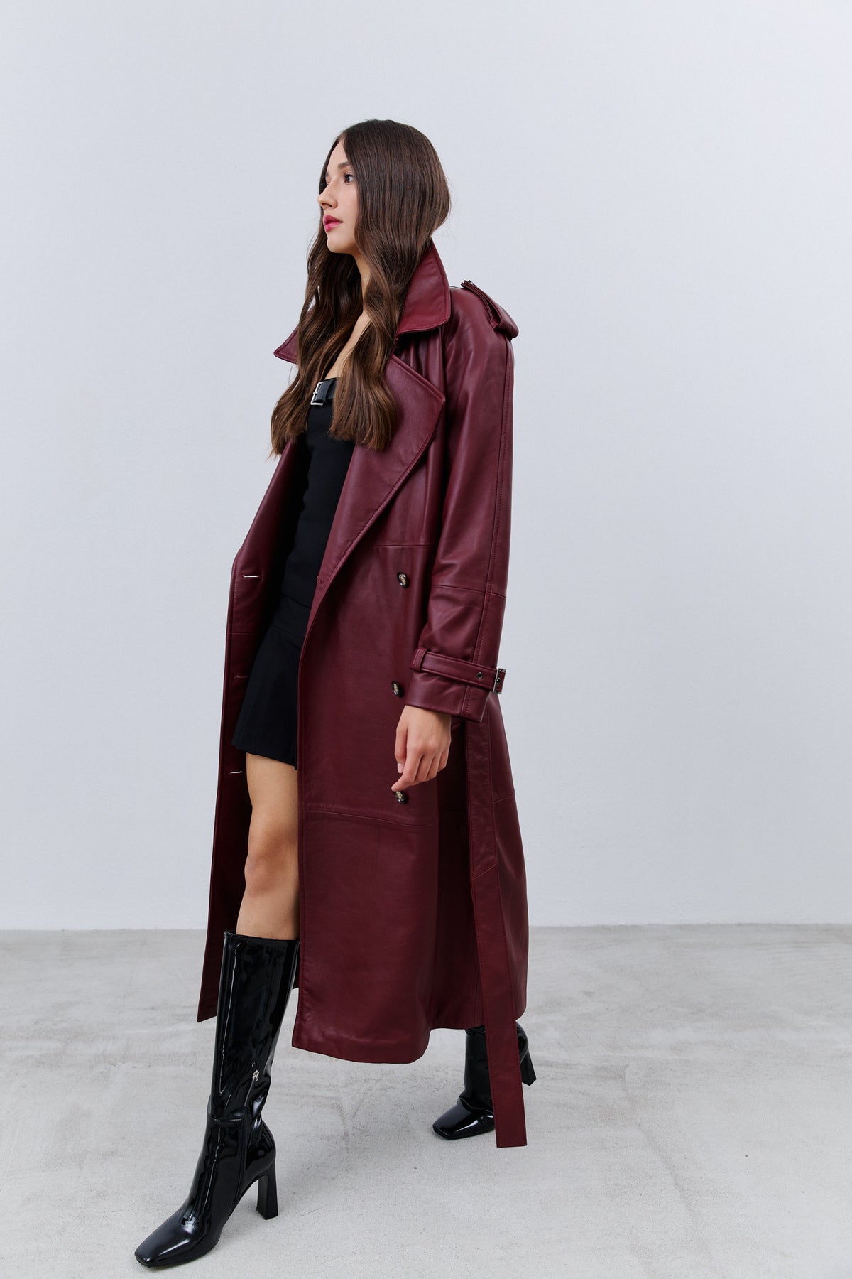 Płaszcz z poduszkami Daniel / cherry