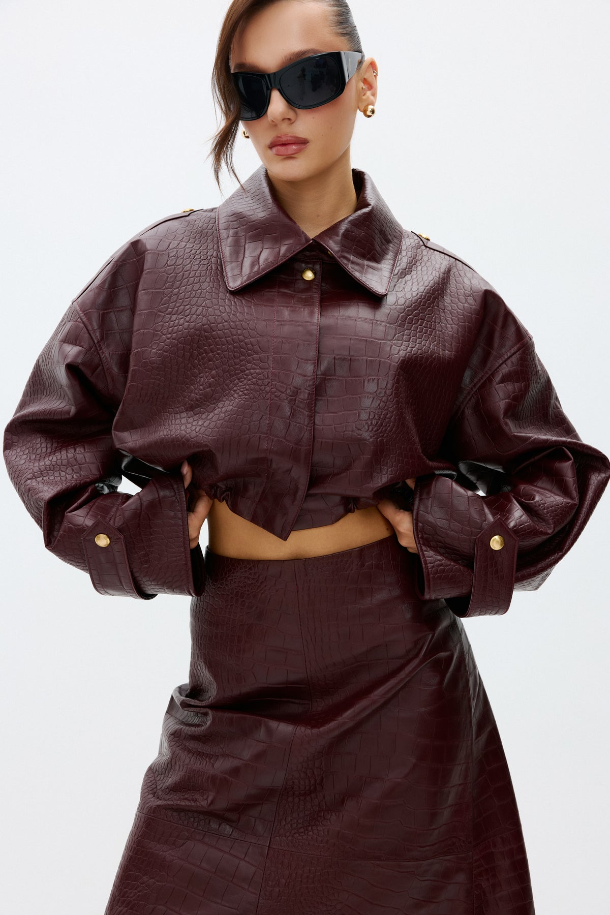 Kurtka Adeline / bordo