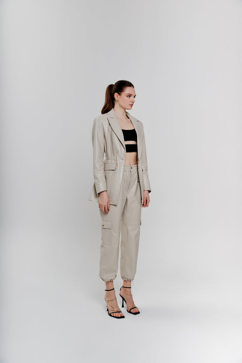 Spodnie cargo / off-white