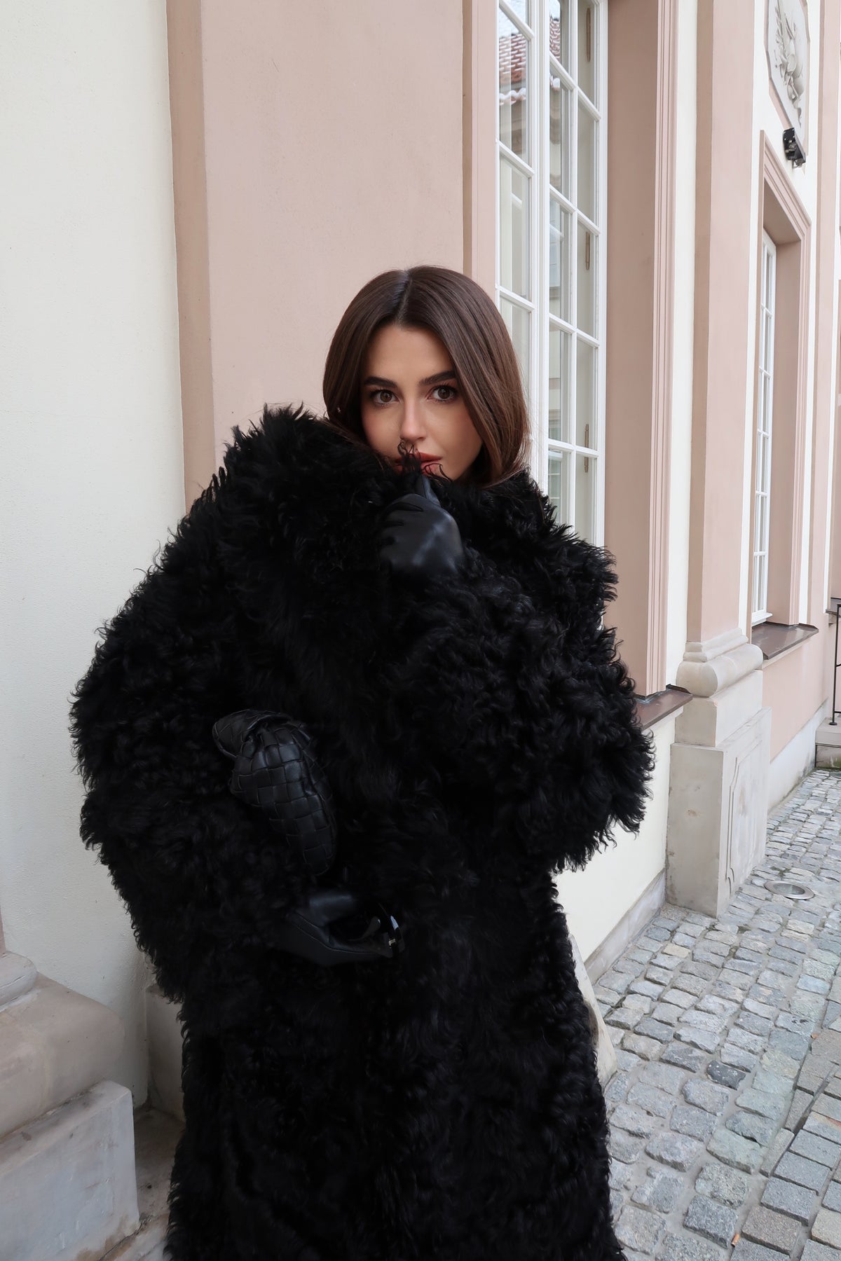 Kożuch Natan / czarny