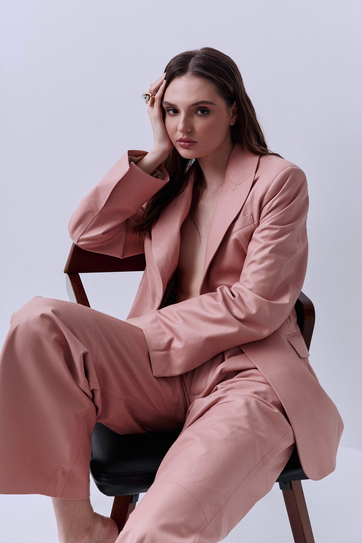 Marynarka Eden / róż