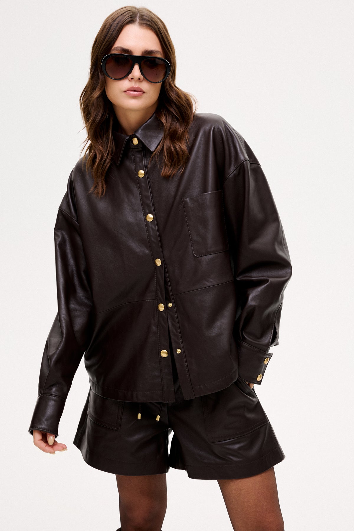 Koszula wierzchnia / gorzka czekolada