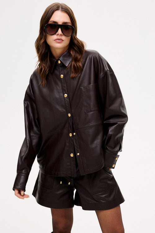 Koszula wierzchnia / gorzka czekolada