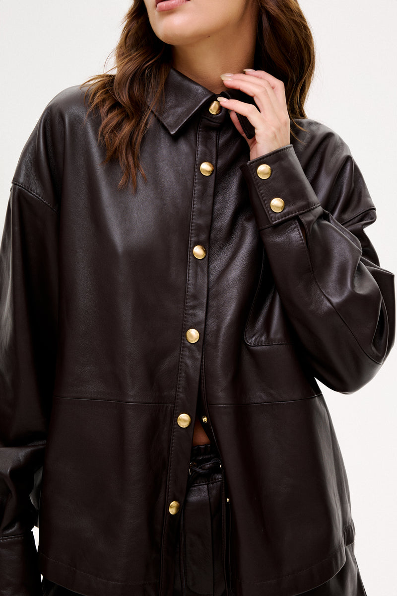 Koszula wierzchnia / gorzka czekolada