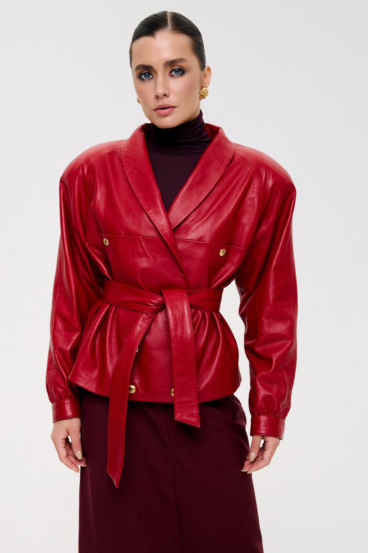 Kurtka Dina / czerwona