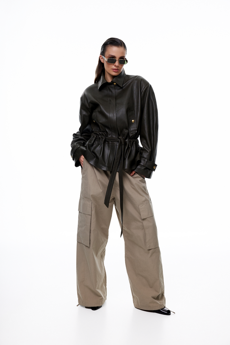 Kurtka Helen / zieleń texture