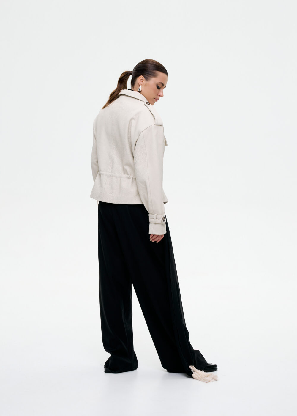 Kurtka Judith / white texture - obrazek 4